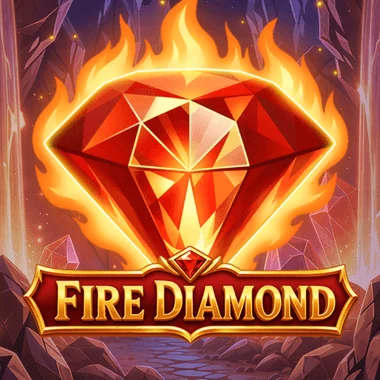 Fire Diamond game tile